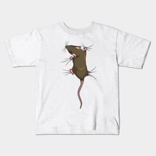 Rat owner - climbing rat Kids T-Shirt